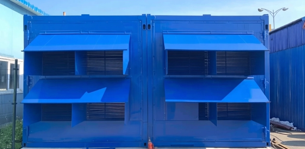 Модульная конструкция для размещения ДГУ Модульная конструкция для размещения ДГУ