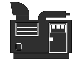 ДЭС (ДГУ) АРГУС АД150-Т400 изготовлены с двигателем 6RT80-176DE в Туле от российского производителя АО «Электроагрегат», в кожухе  Дизель-генераторы АРГУС АД150-Т400 с двигателем 6RT80-176DE в кожухе (под капотом) в Туле от российского производителя